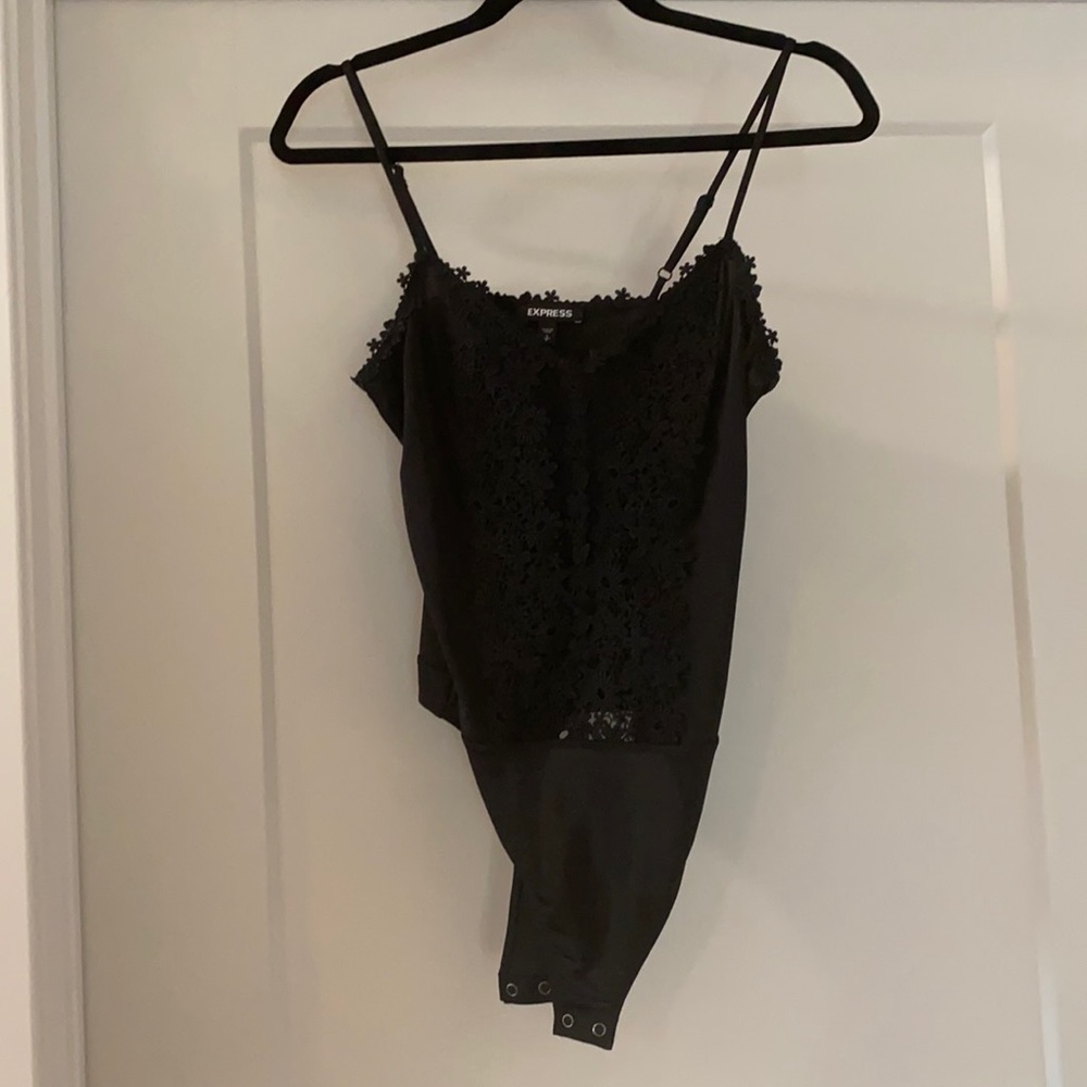 Express black bodysuit